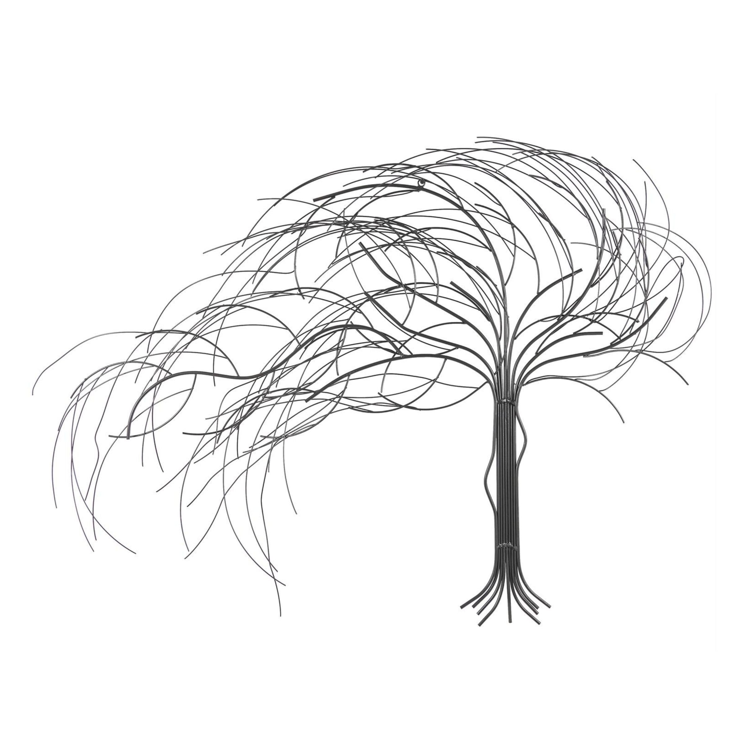 Iron Tree Metal Wall Decor 48"W x 22"H