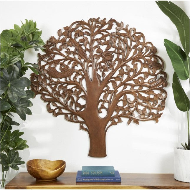 Wood Tree Wall Decor 43"W x 45"H