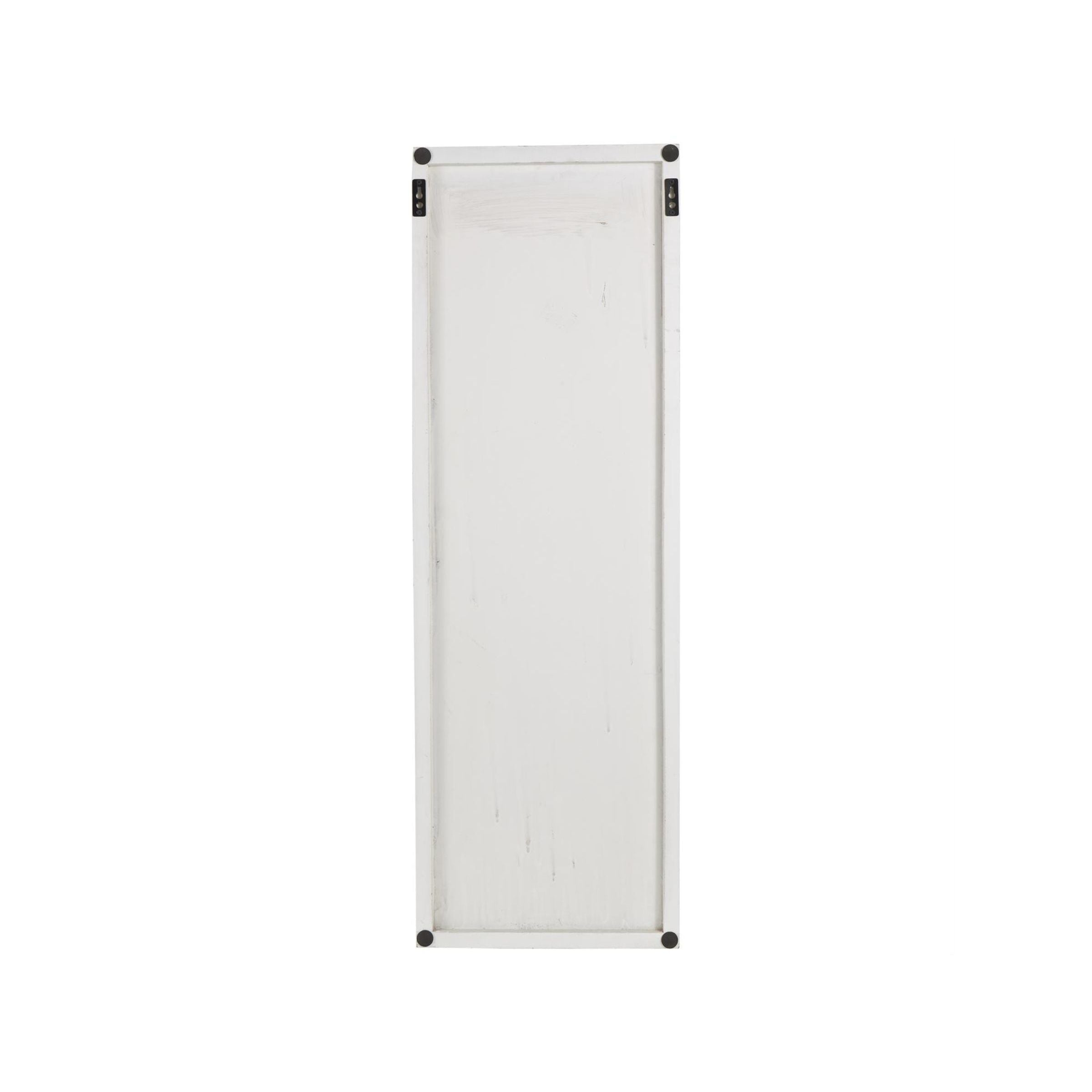 White Wood Wall Panel Decor 16"W x 48"H