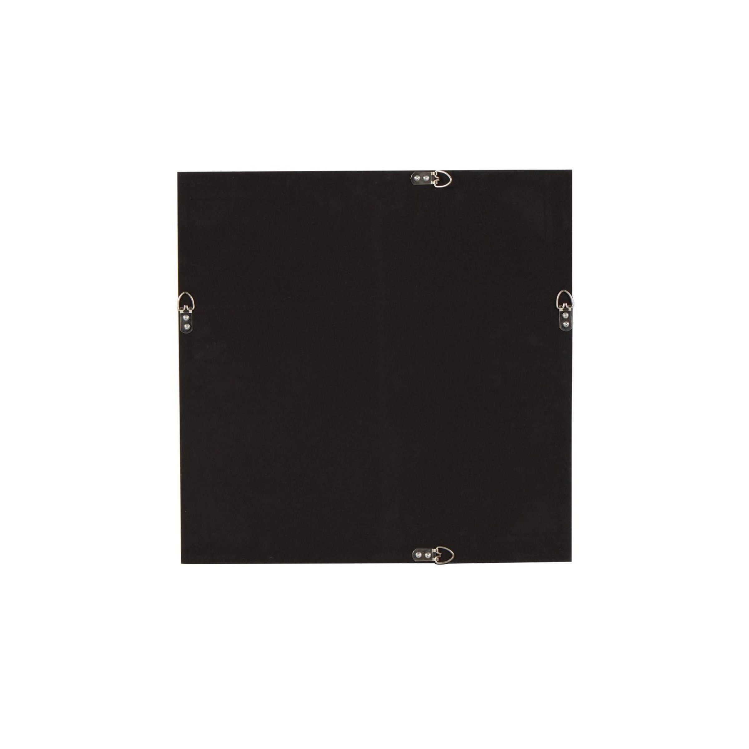 Black Paper Flowers Shadowbox Art  20"W x 20"H