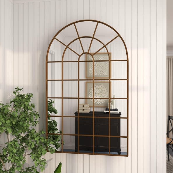 Arch Mirror 34"W x 56"H
