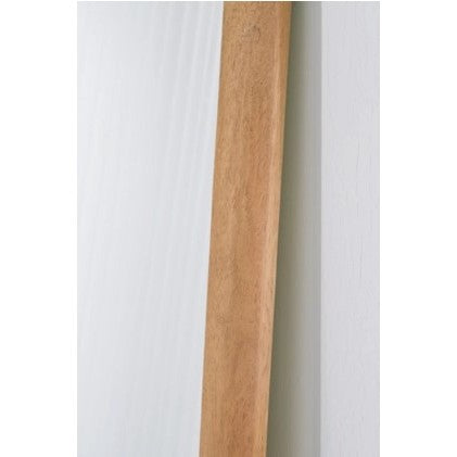 Wood Arch Floor Mirror 38"W x 77"H