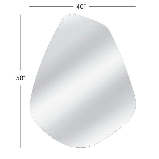 Asymmetrical Mirror 40"W x 50"H
