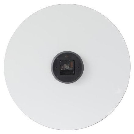 Record Glass Wall Clock 20" Round