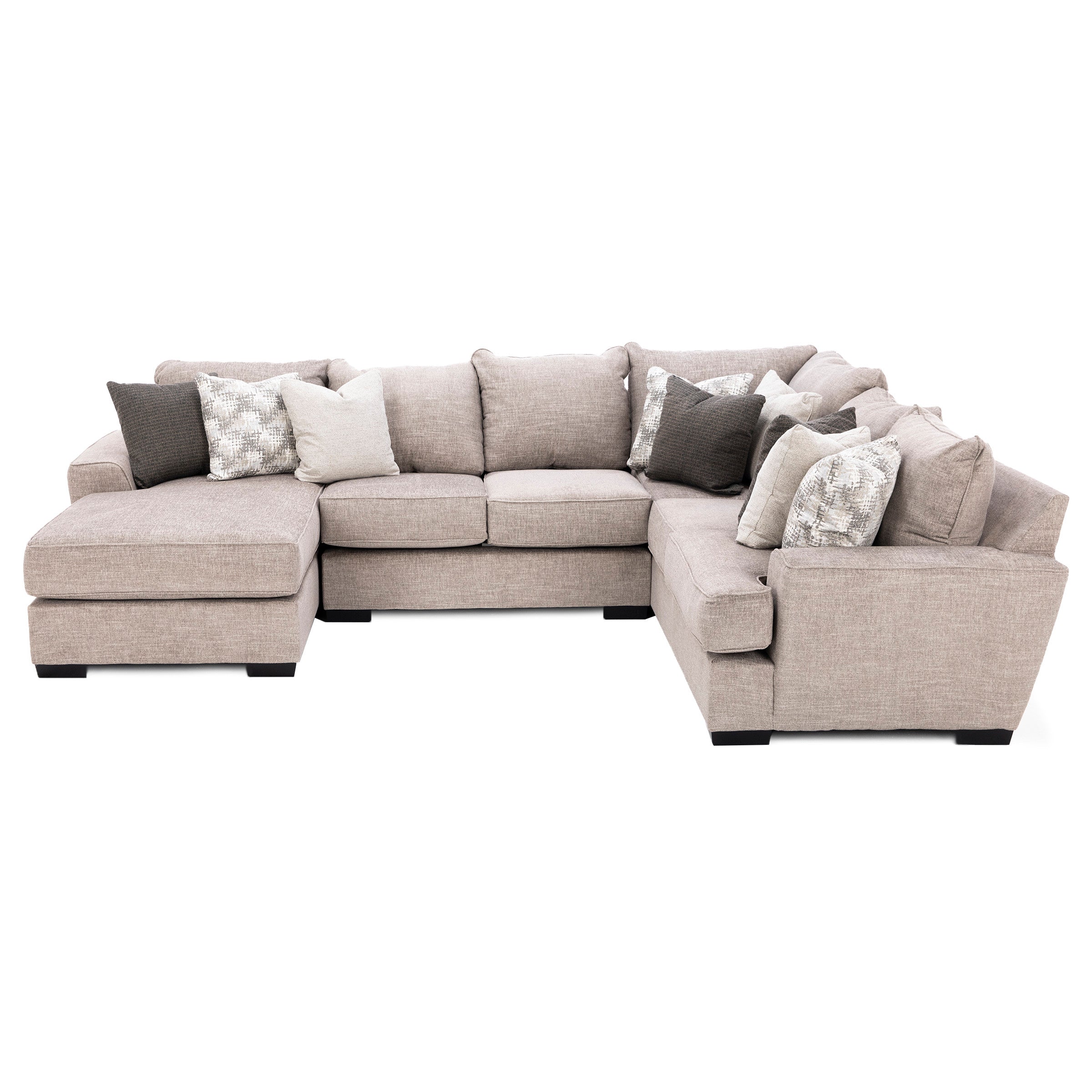 Fortune 3-Pc. Chaise Sectional