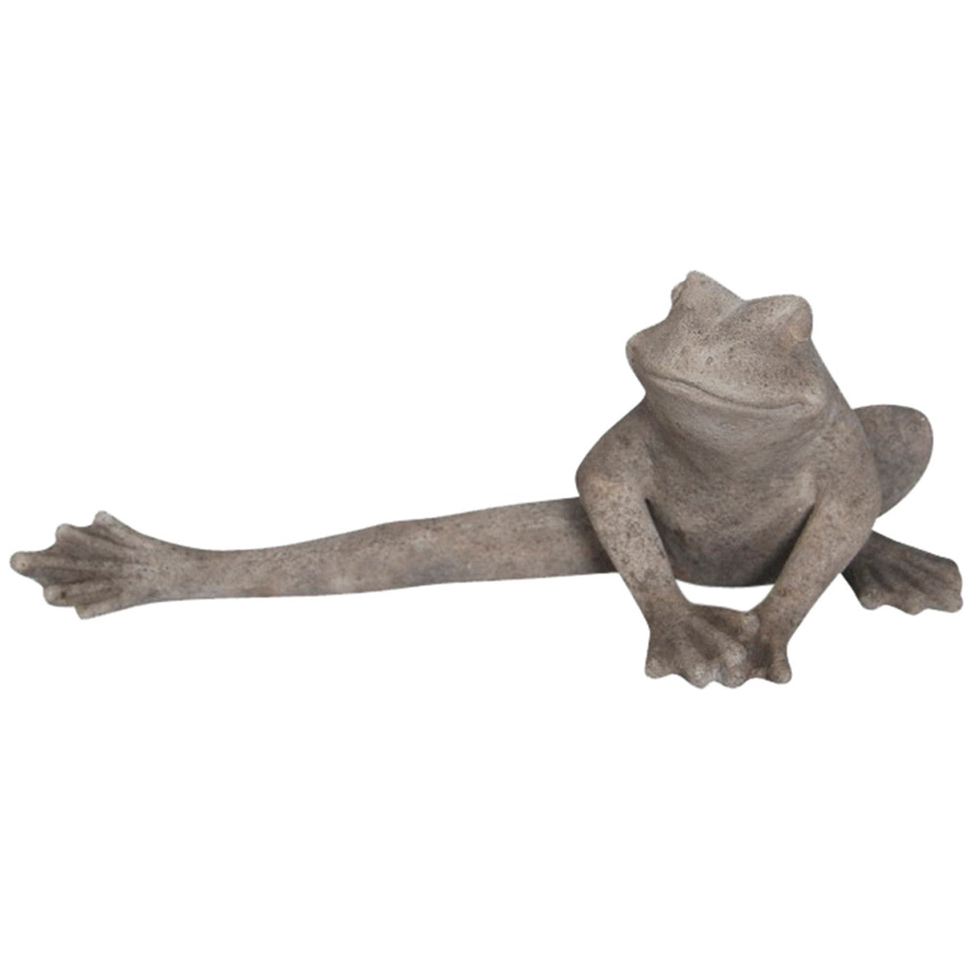 Side Leg Frog Figure 14"W x 5"H