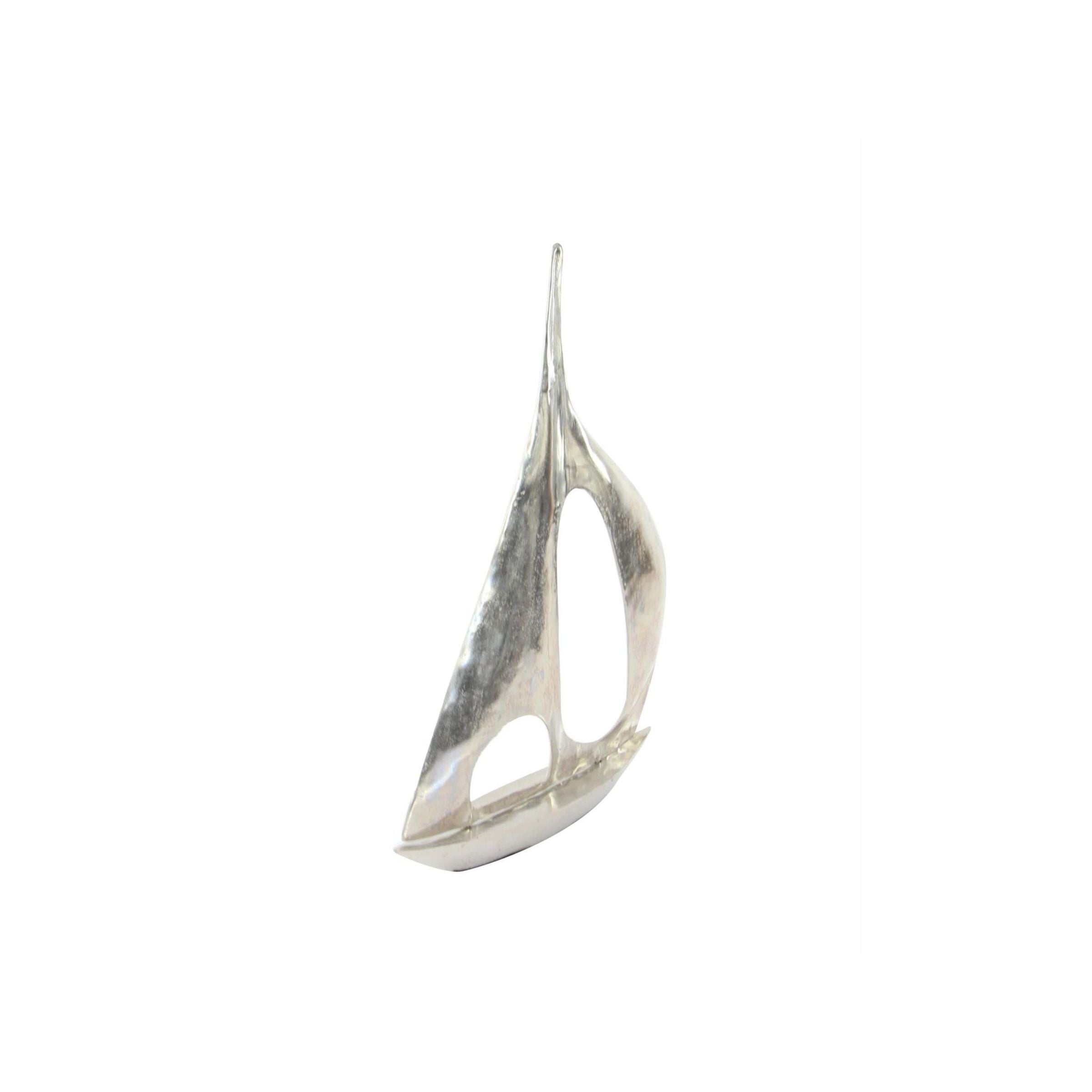 Large Aluminum Sailboat 28"W x 37"H