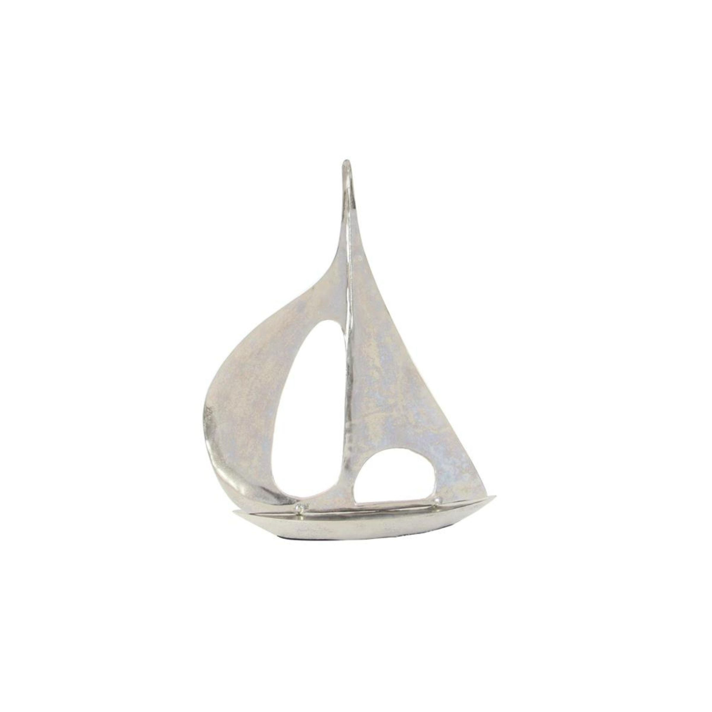 Large Aluminum Sailboat 28"W x 37"H