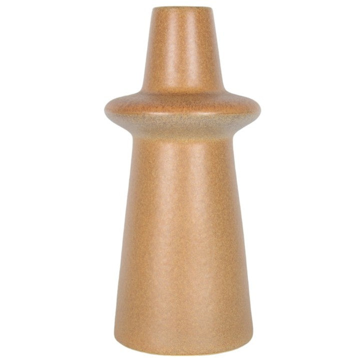 Mustard Modern Large Vase 8"W x 18"H