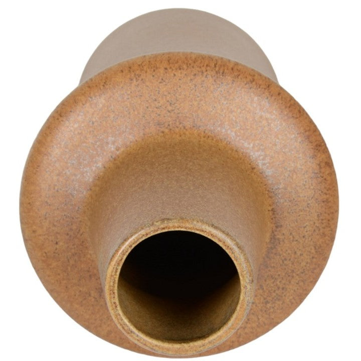 Mustard Modern Large Vase 8"W x 18"H