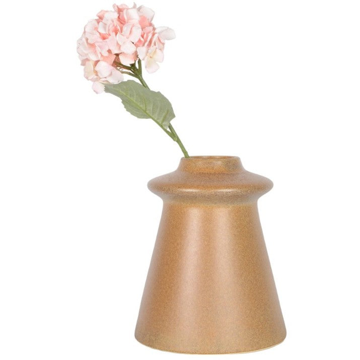 Mustard Modern Small Vase 10"W x 11"H