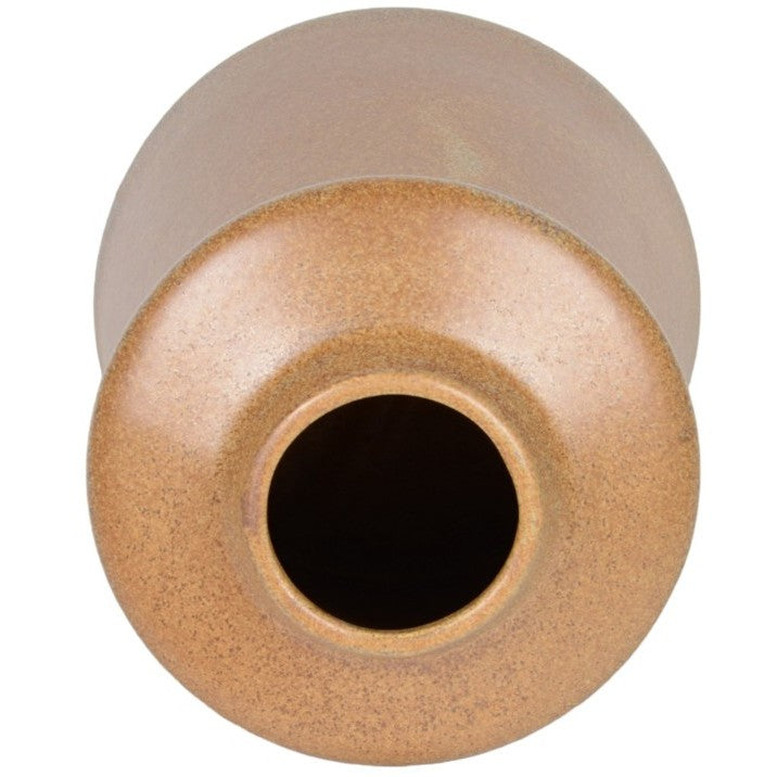 Mustard Modern Small Vase 10"W x 11"H