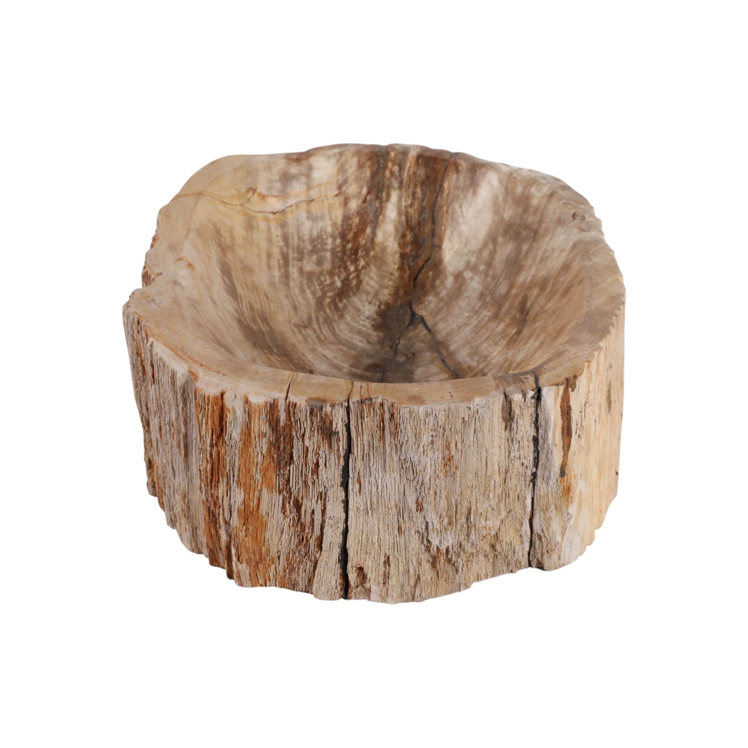 Black Wooden Bowl 12"W x 5"H