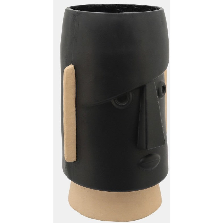 Abstract Face Vase 13"W x 22"H