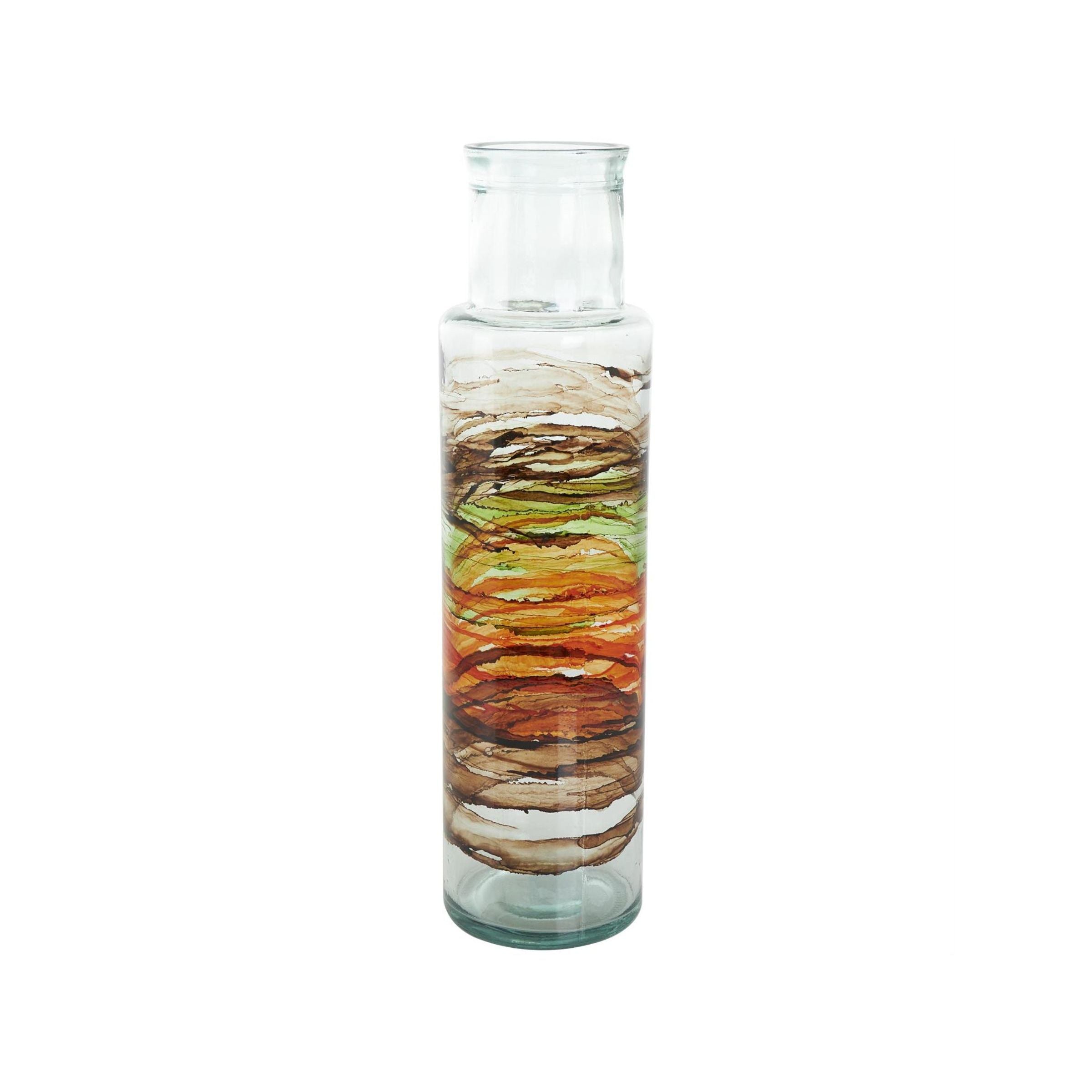 Tall Multi Glass Vase 6"L x 22"H