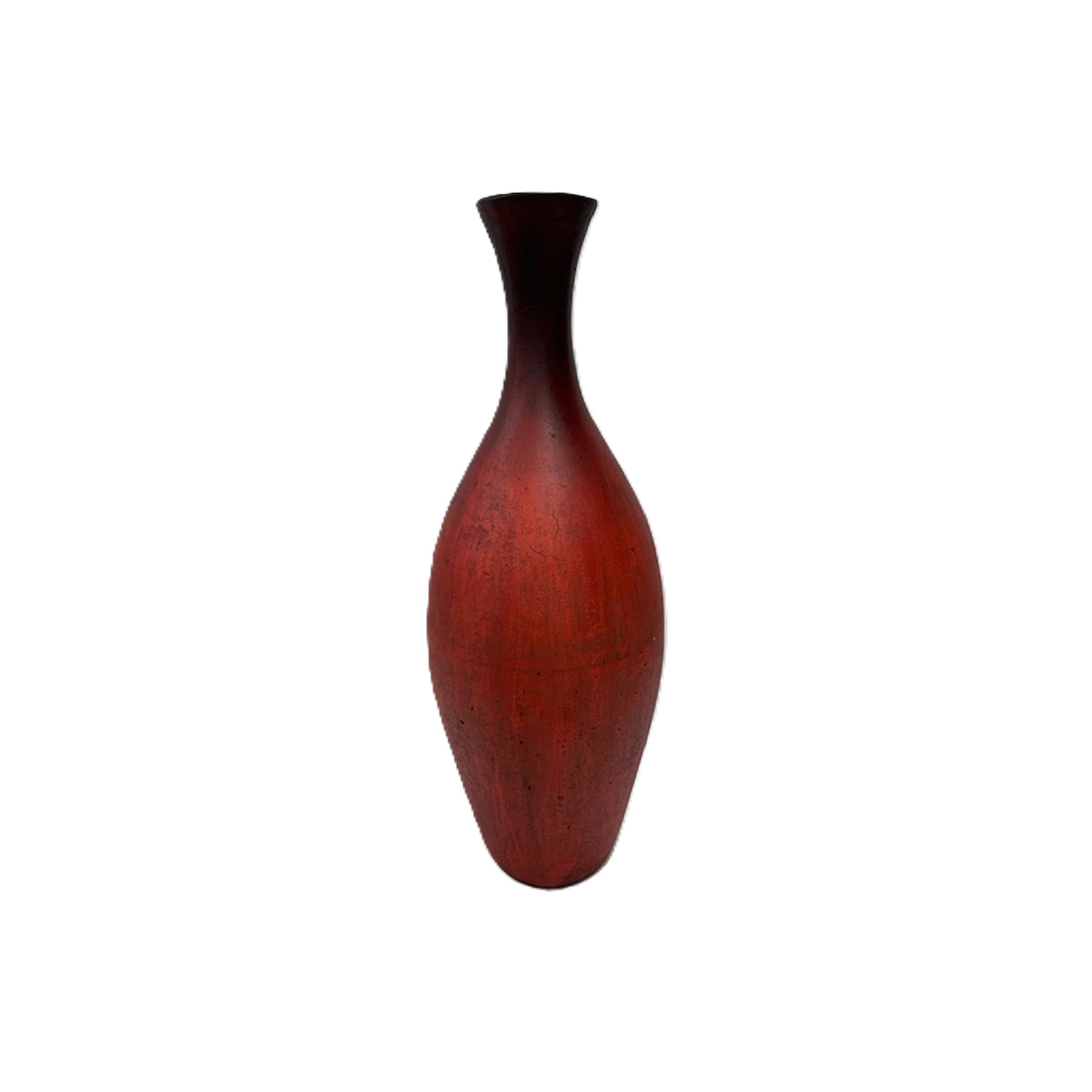 Large Red Floor Vase 13"W x 46"H