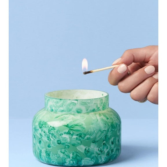 Mint Volcano 19oz Candle Jar 85Hrs 5"W X 4"H