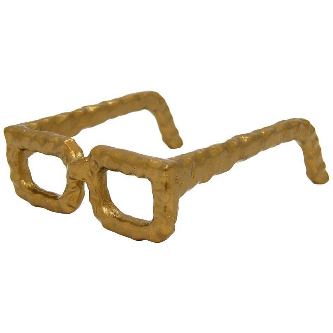 Gold Squared Framed Eye Glasses DÃ©cor 7.5"W x 6"D x 2"H