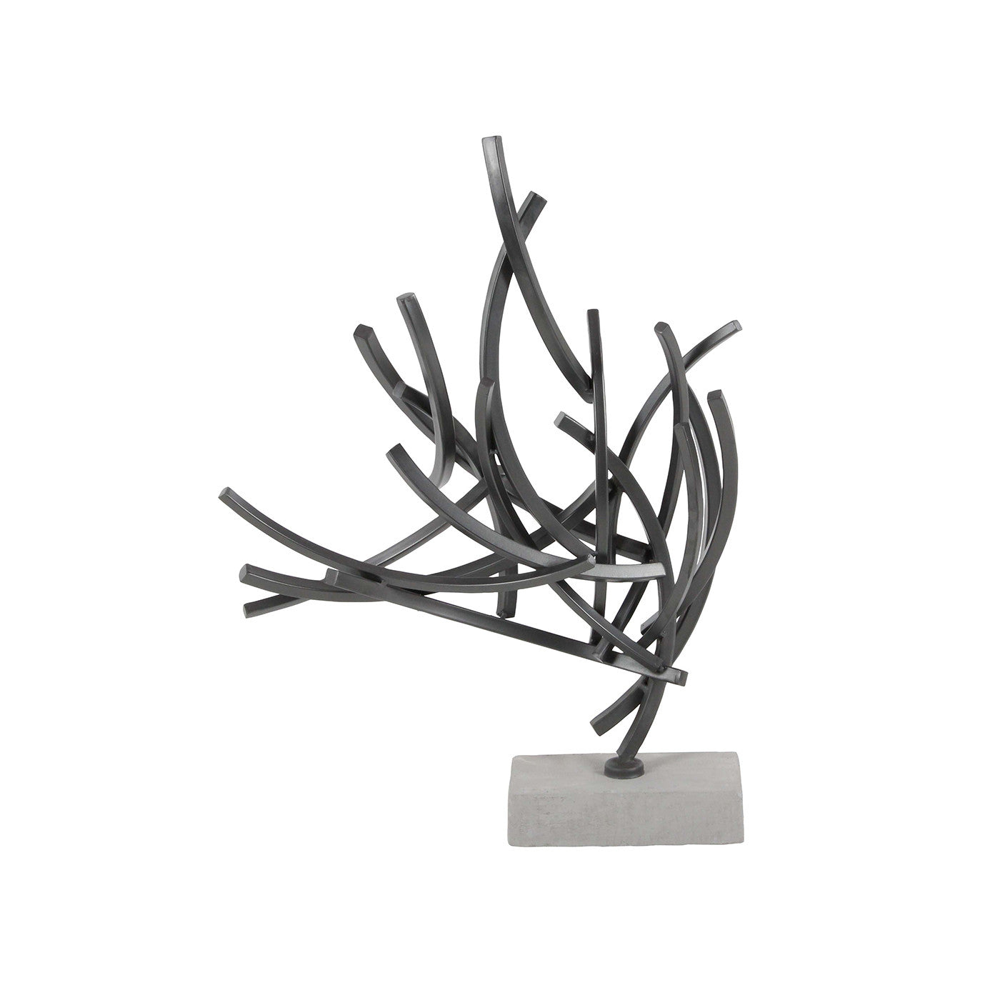 Steel Abstract Sculpture 17"W x 23.5"H