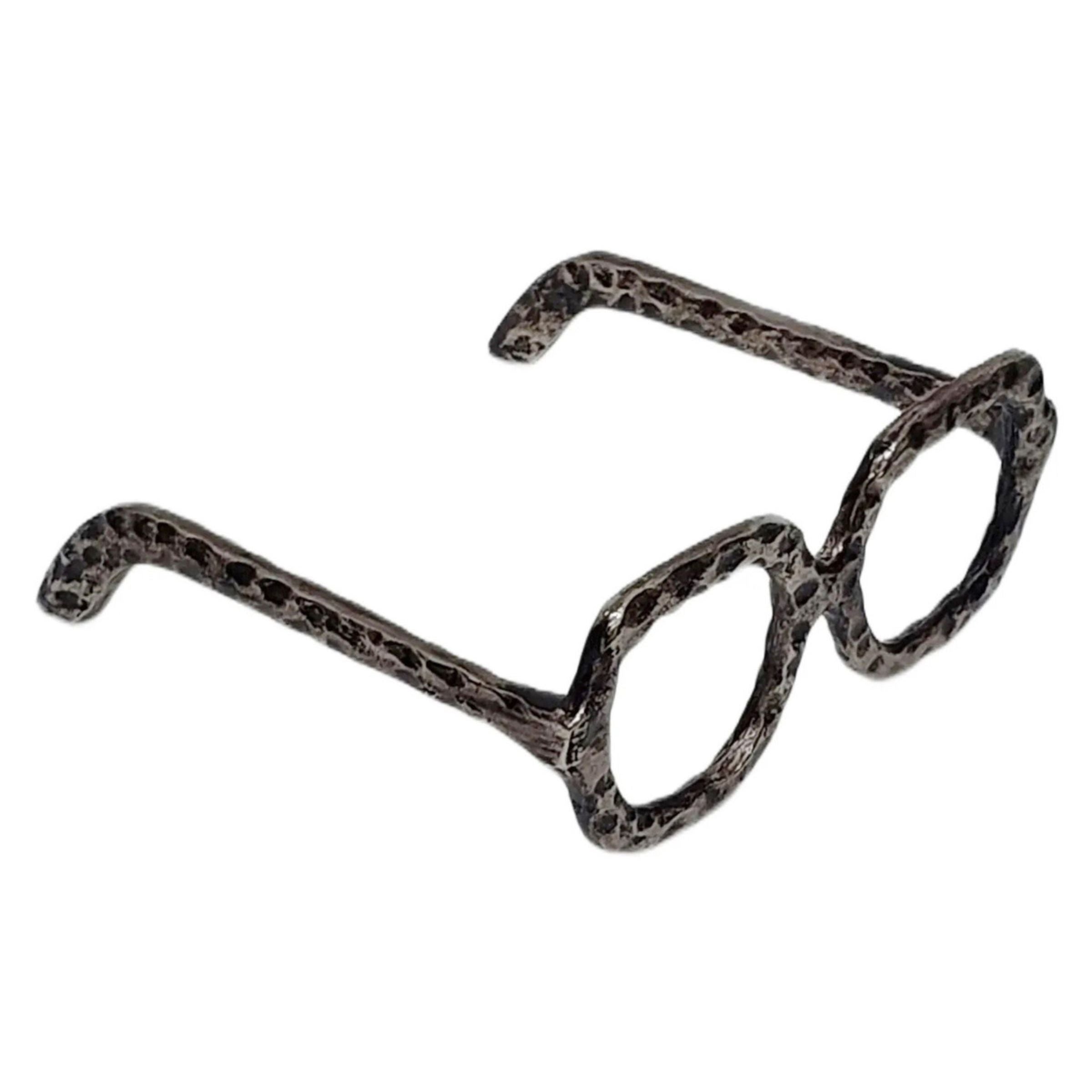 Silver Decorative Eyeglasses 8"W x 4"H
