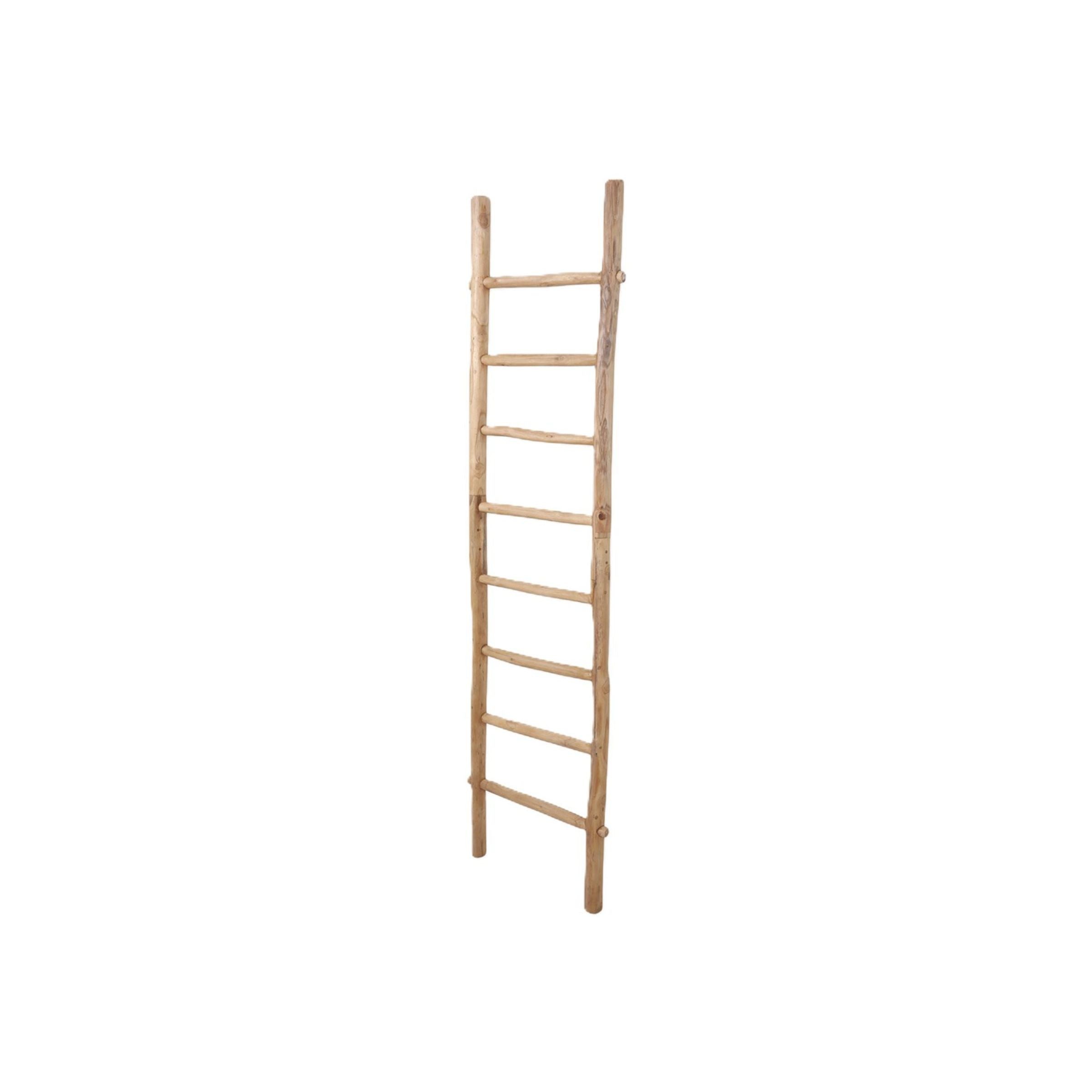 Teakwood Ladder 19"W x 76"H