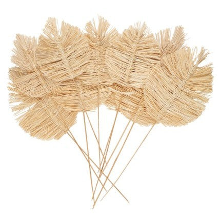 Natural Leaf Spear Stems Bundle 17"W x 32"H