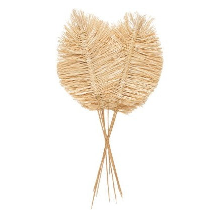 Natural Leaf Spear Stems Bundle 17"W x 32"H