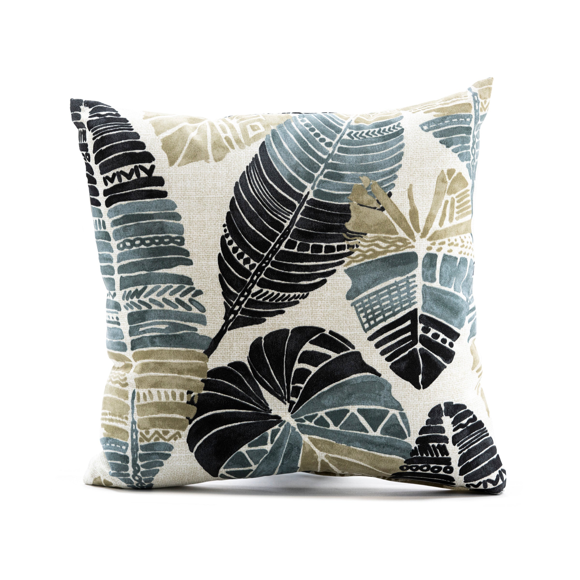 Royal Fern Stone Solarium Outdoor Poly Pillow 16"W x 16"H