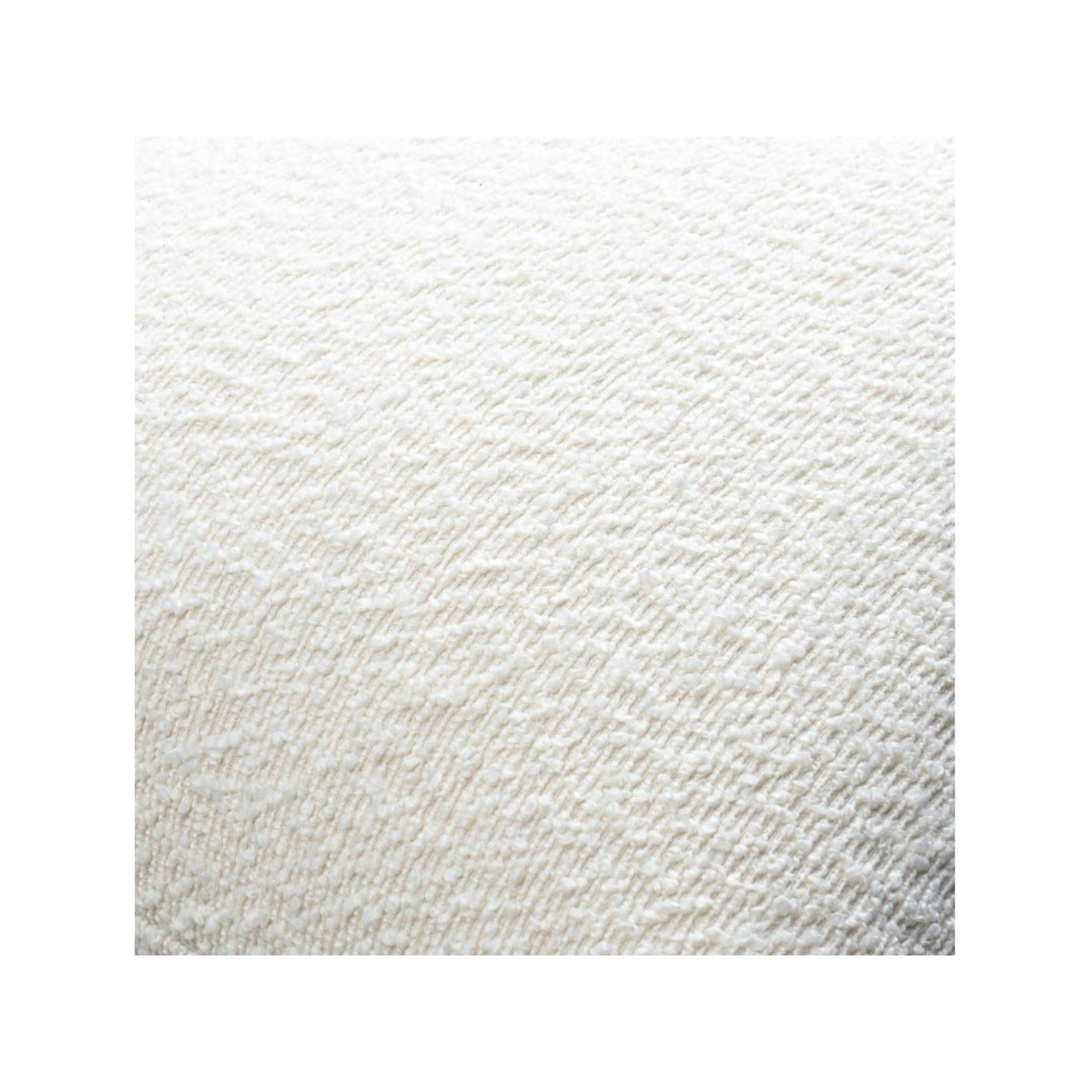 Ivory Poly Pillow 18"W x 18"H