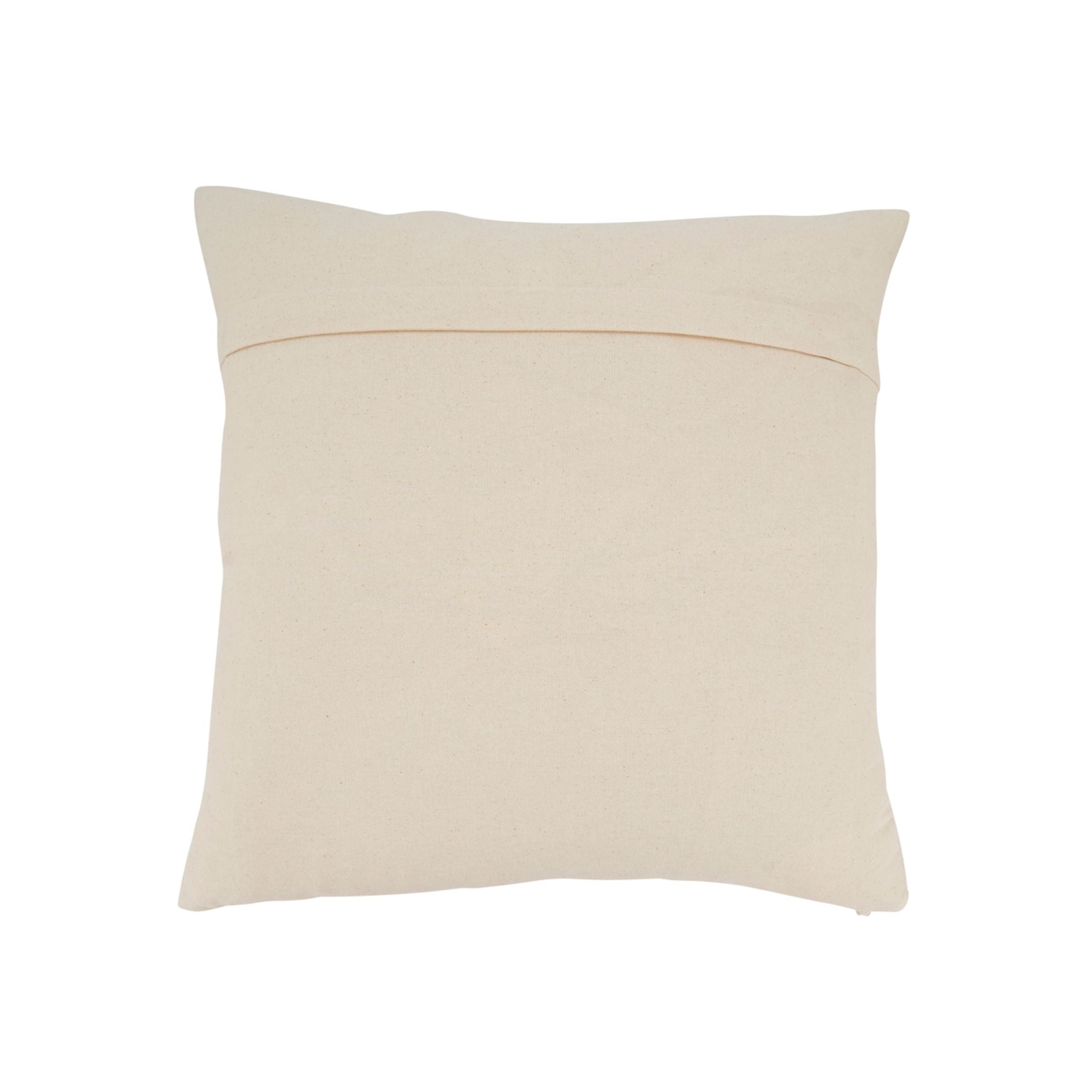 Natural Tufted Poly Pillow 20"W x 20"H