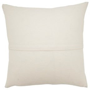 Textured Black Jacquard Down Pillow 20"W x 20"H