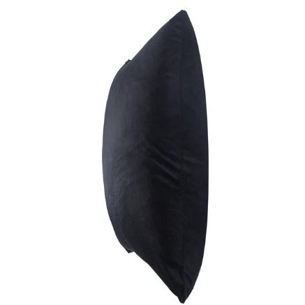 Black Down Pillow 24"W x 24"H