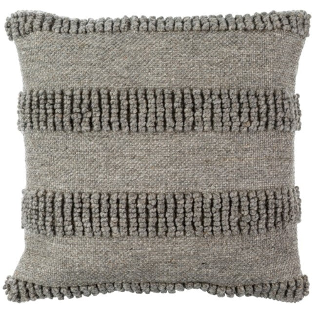 Textured Stone Outdoor Poly Pillow 18"W X 18"H