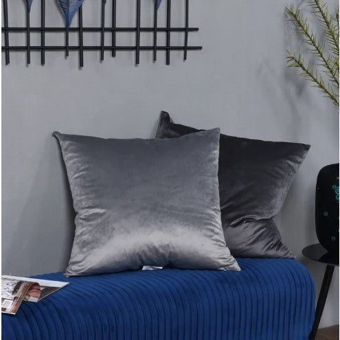Light Grey Down Pillow 24"W x 24"H