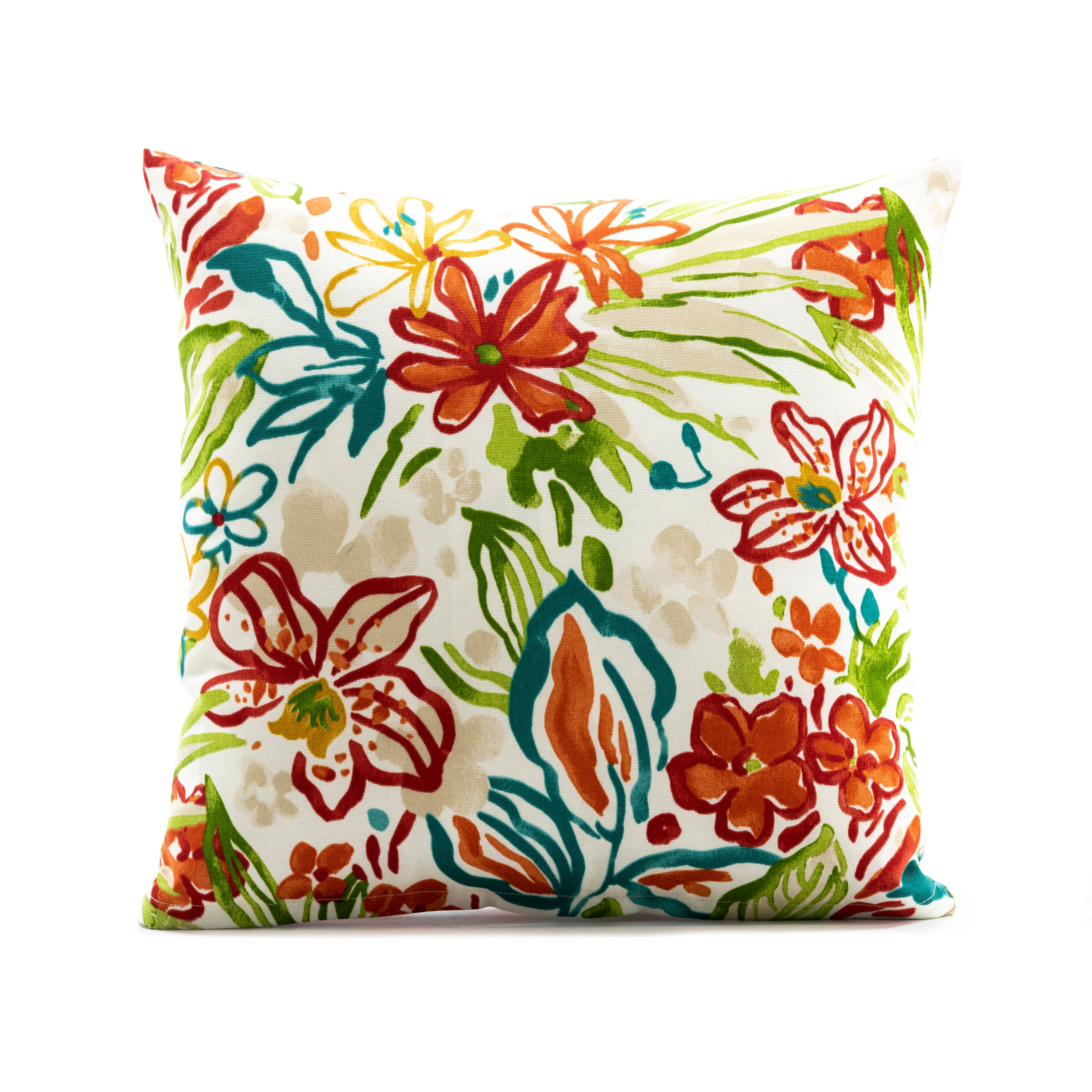 Palm Island Solarium Outdoor Poly Pillow 16"W x 16"H