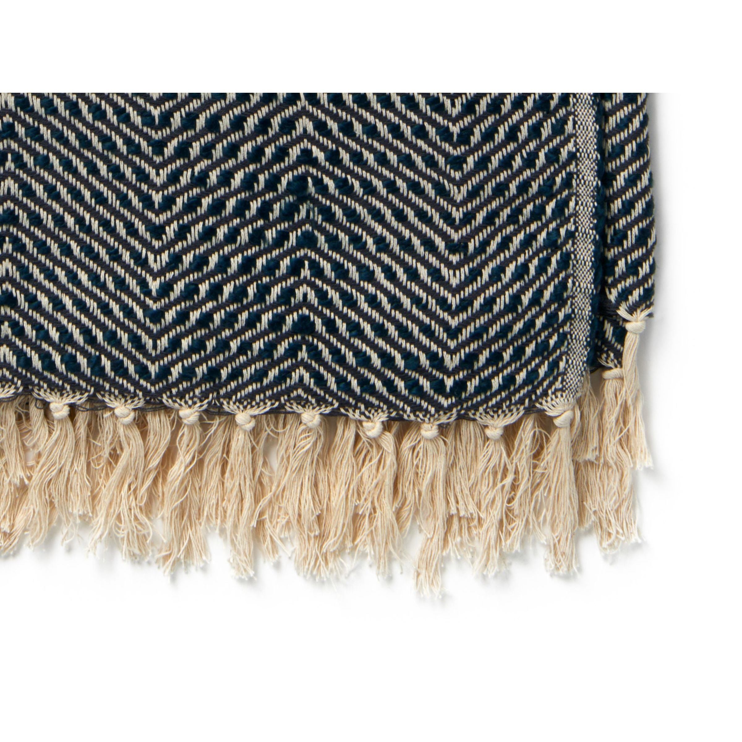 Blue Throw 50"W x 60"L
