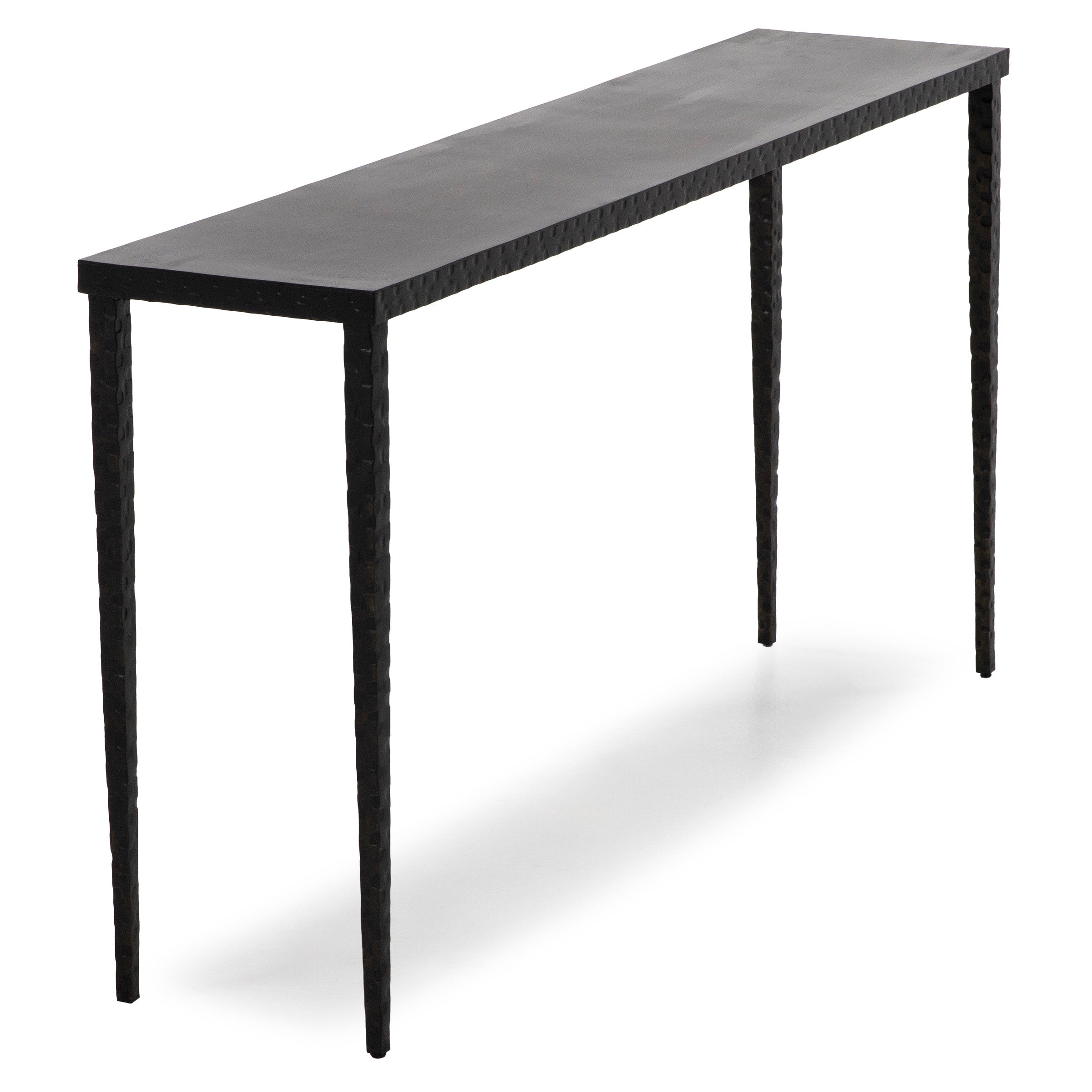 Iron Forge Minimalist Console Table