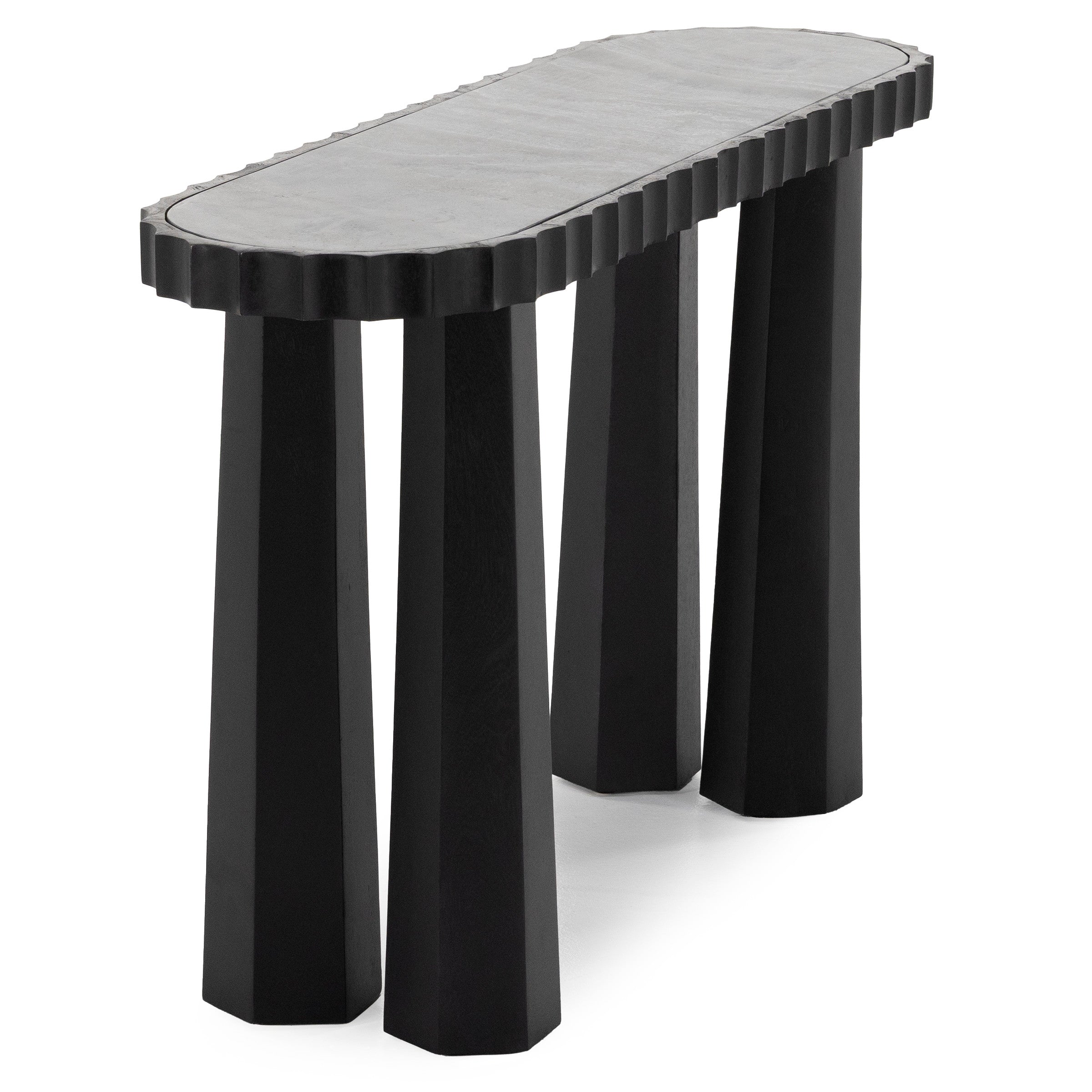 Marilyn Metallic Console Table