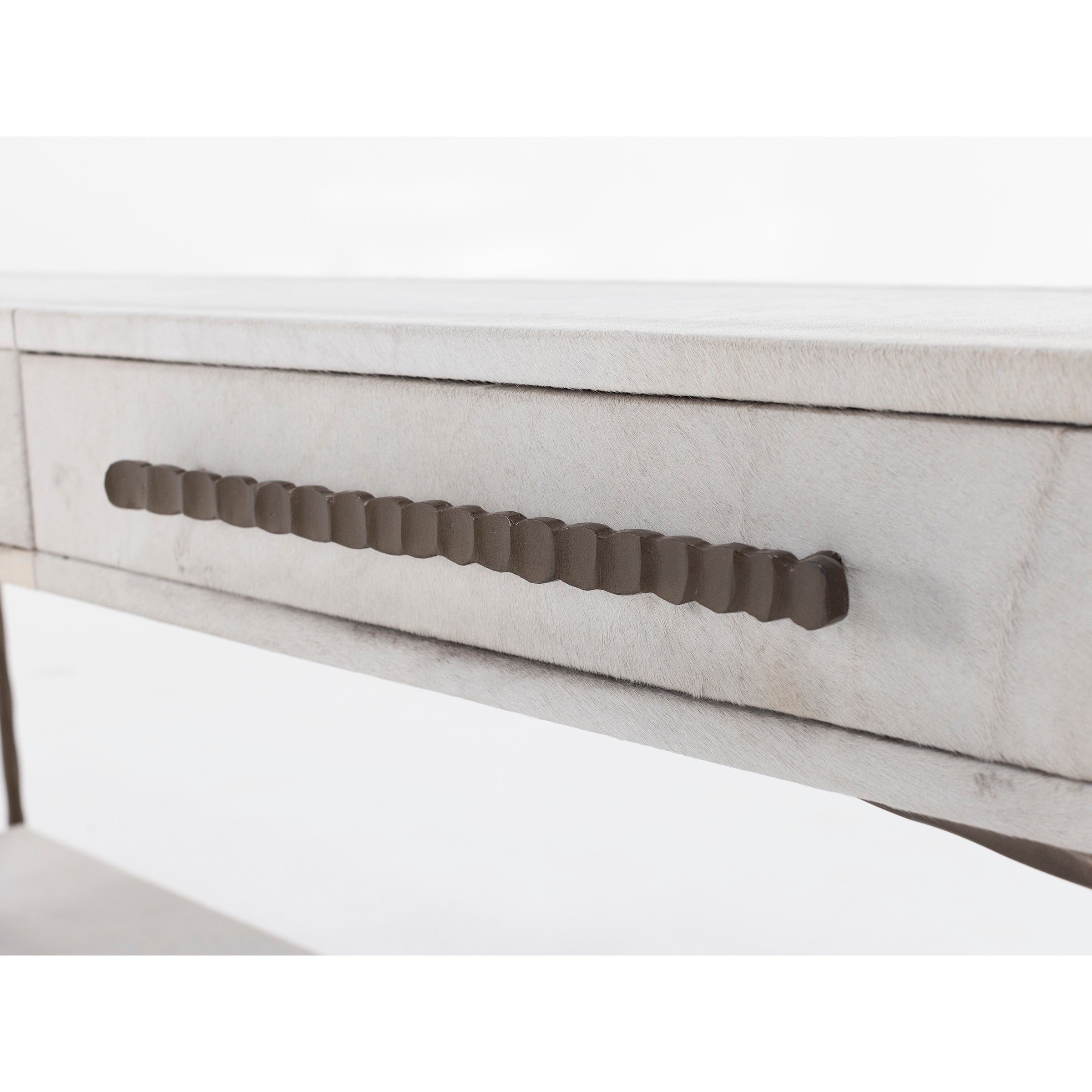 Marilyn Real Hide Console Table