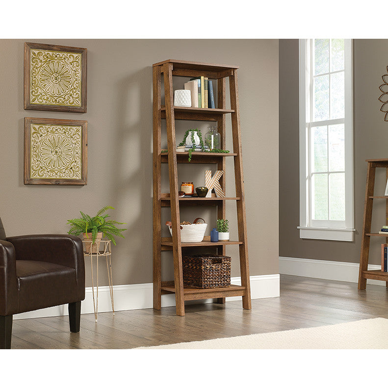 Trestle Leaning Bookcase