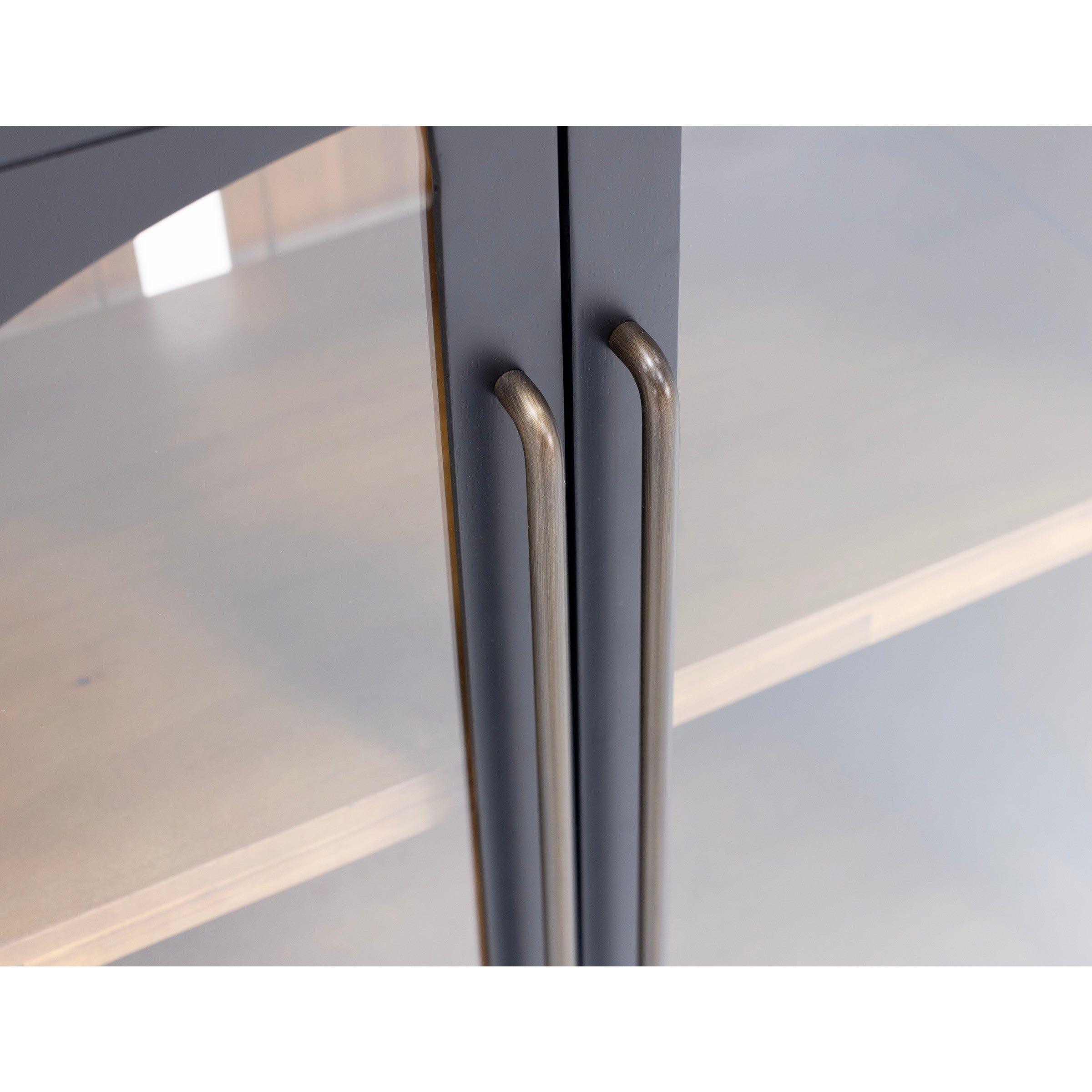 Essential Archuletta Black 4 Door Cabinet