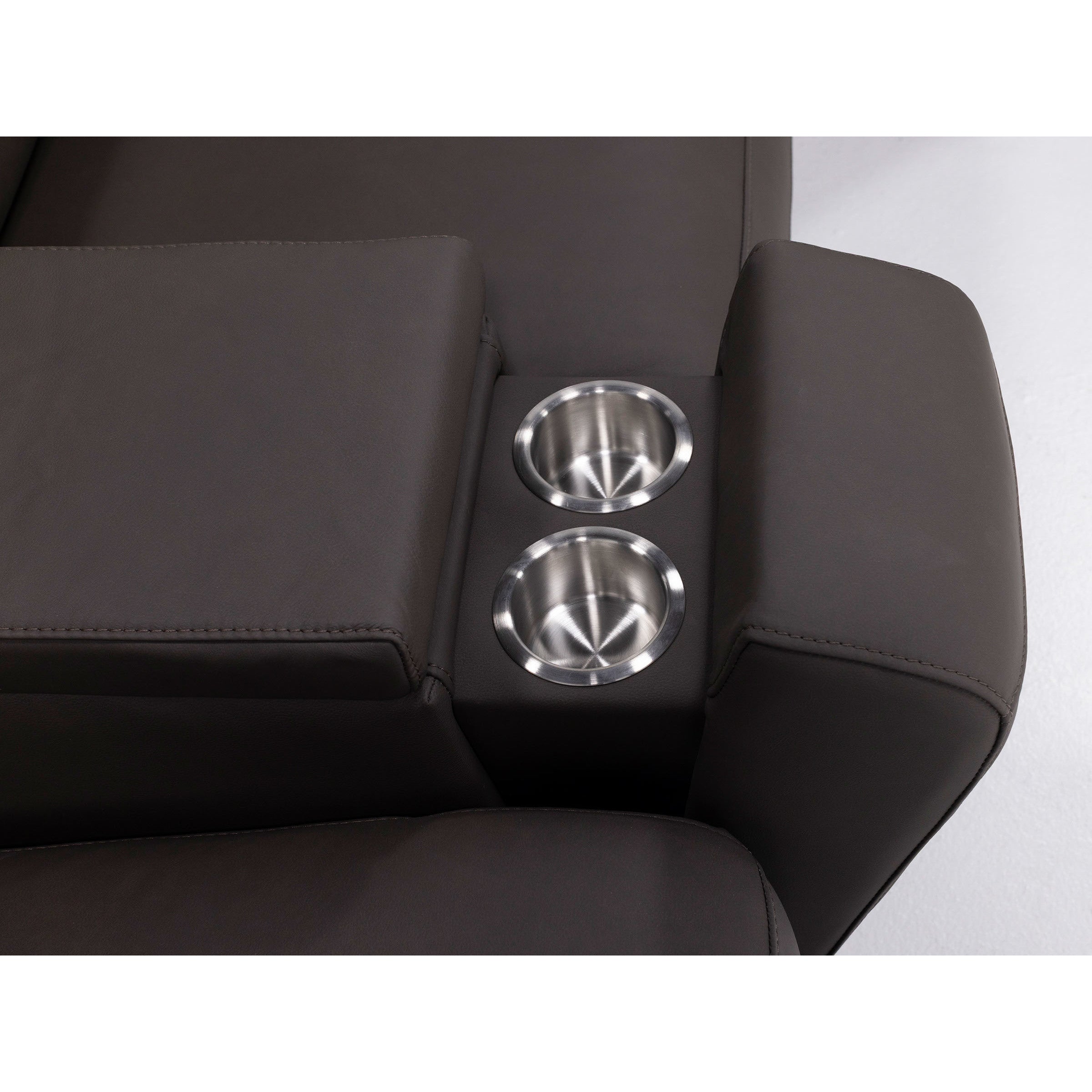 Candice 7-Pc. Leather Power Headrest Zero Gravity Reclining Modular
