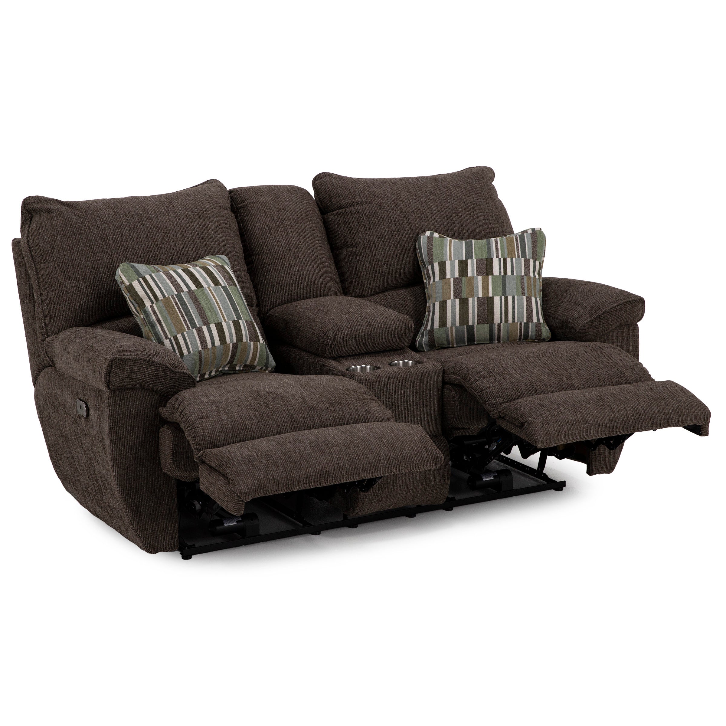 Leonardo Power Reclining Console Loveseat