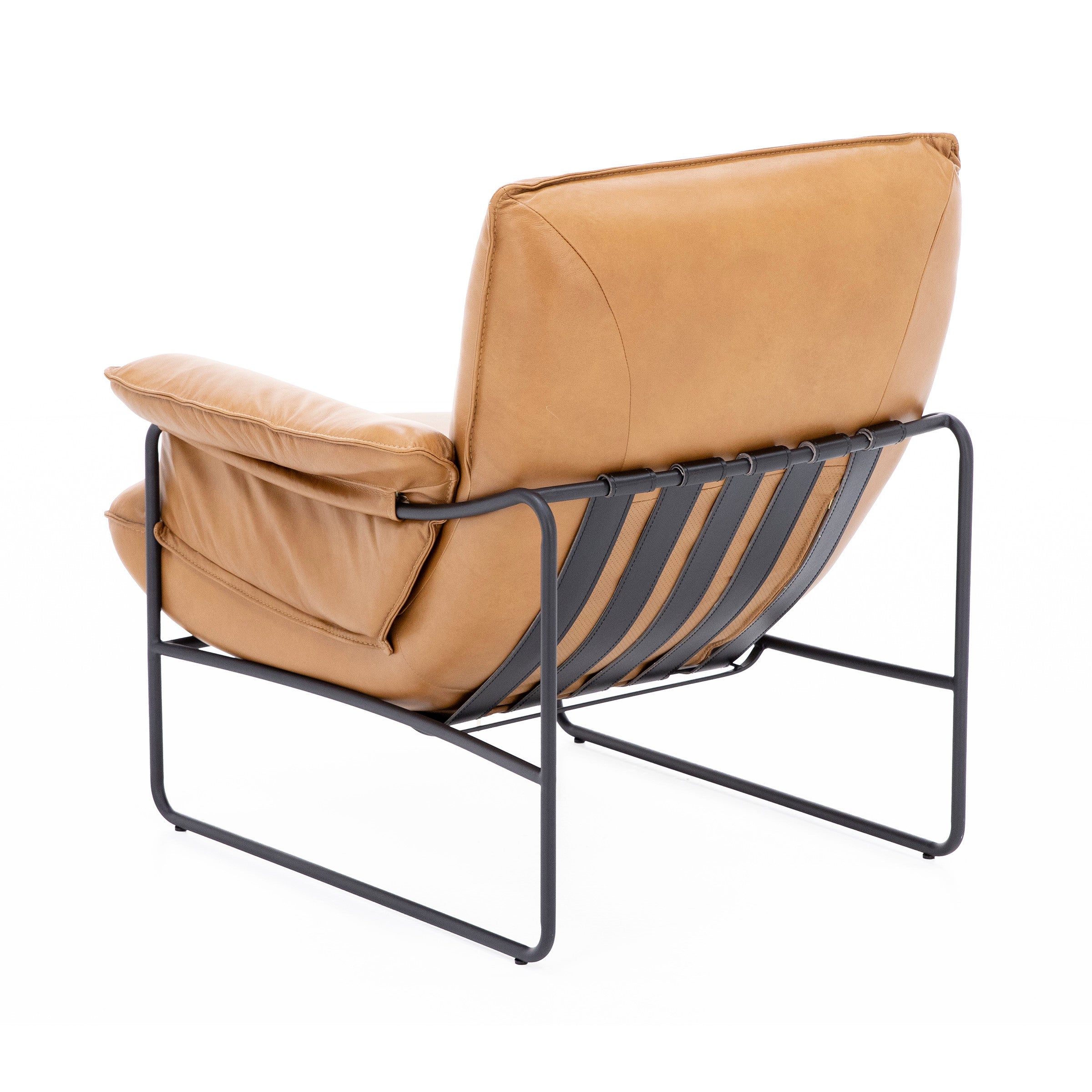 Julian Leather Accent Chair