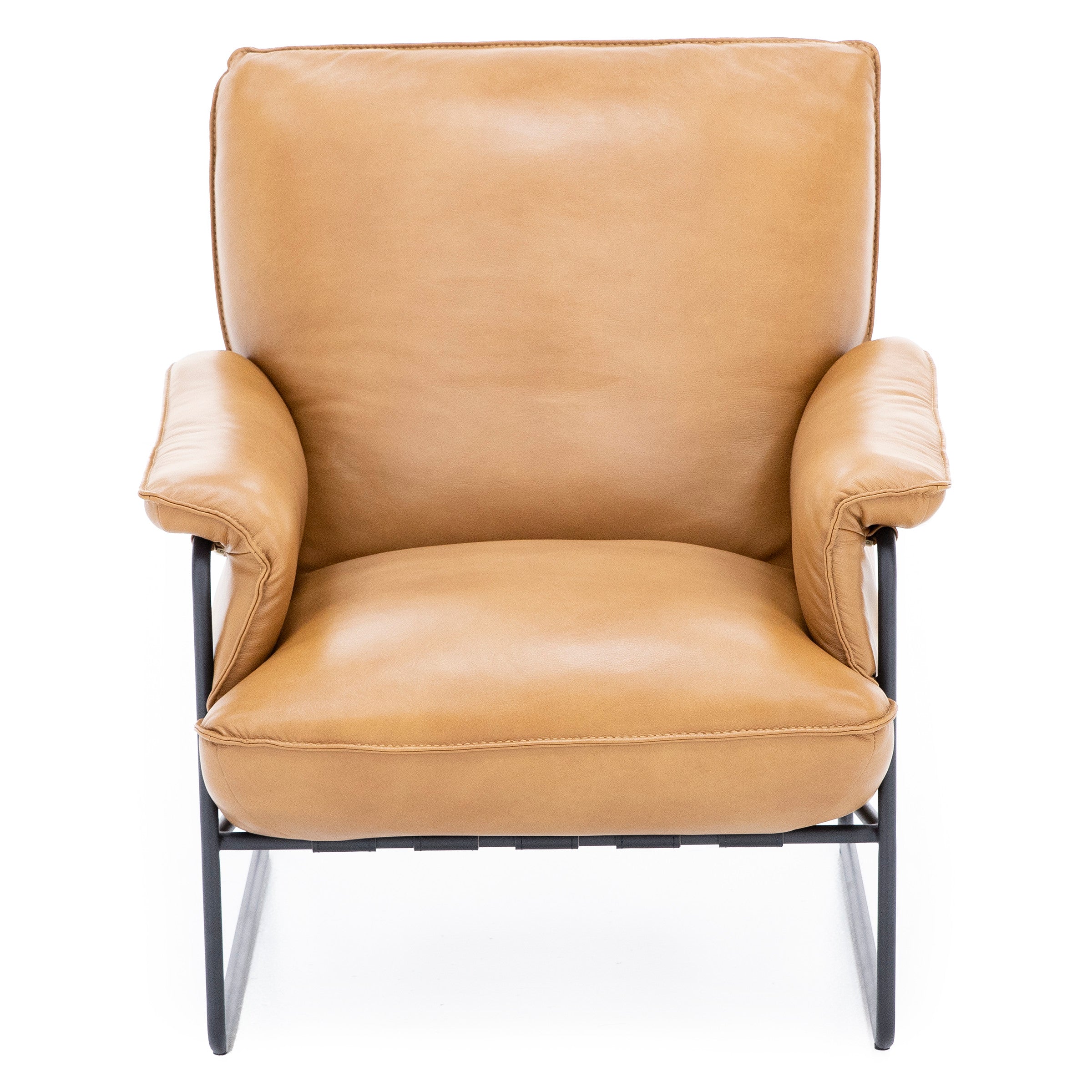Julian Leather Accent Chair
