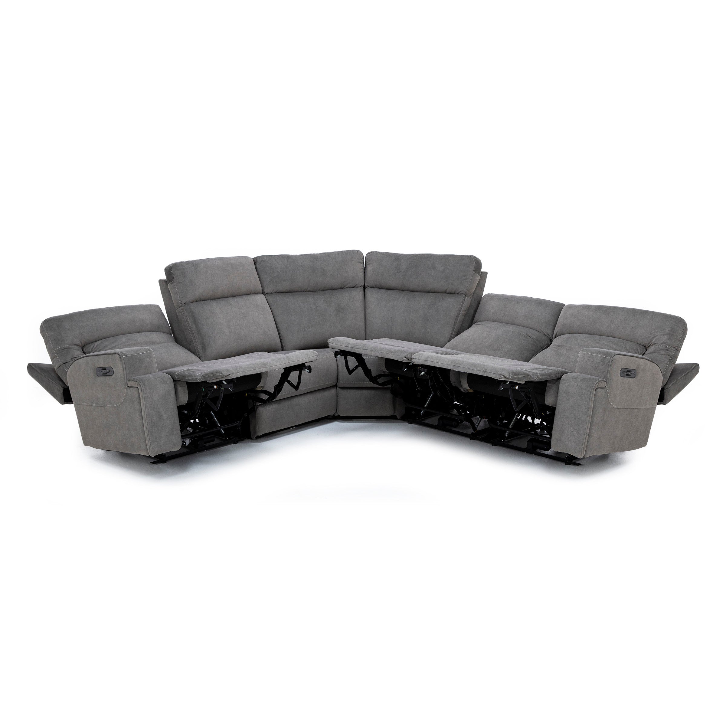 Royal 5-Pc. Fully Loaded Zero Gravity Reclining Modular with Wireless Remote