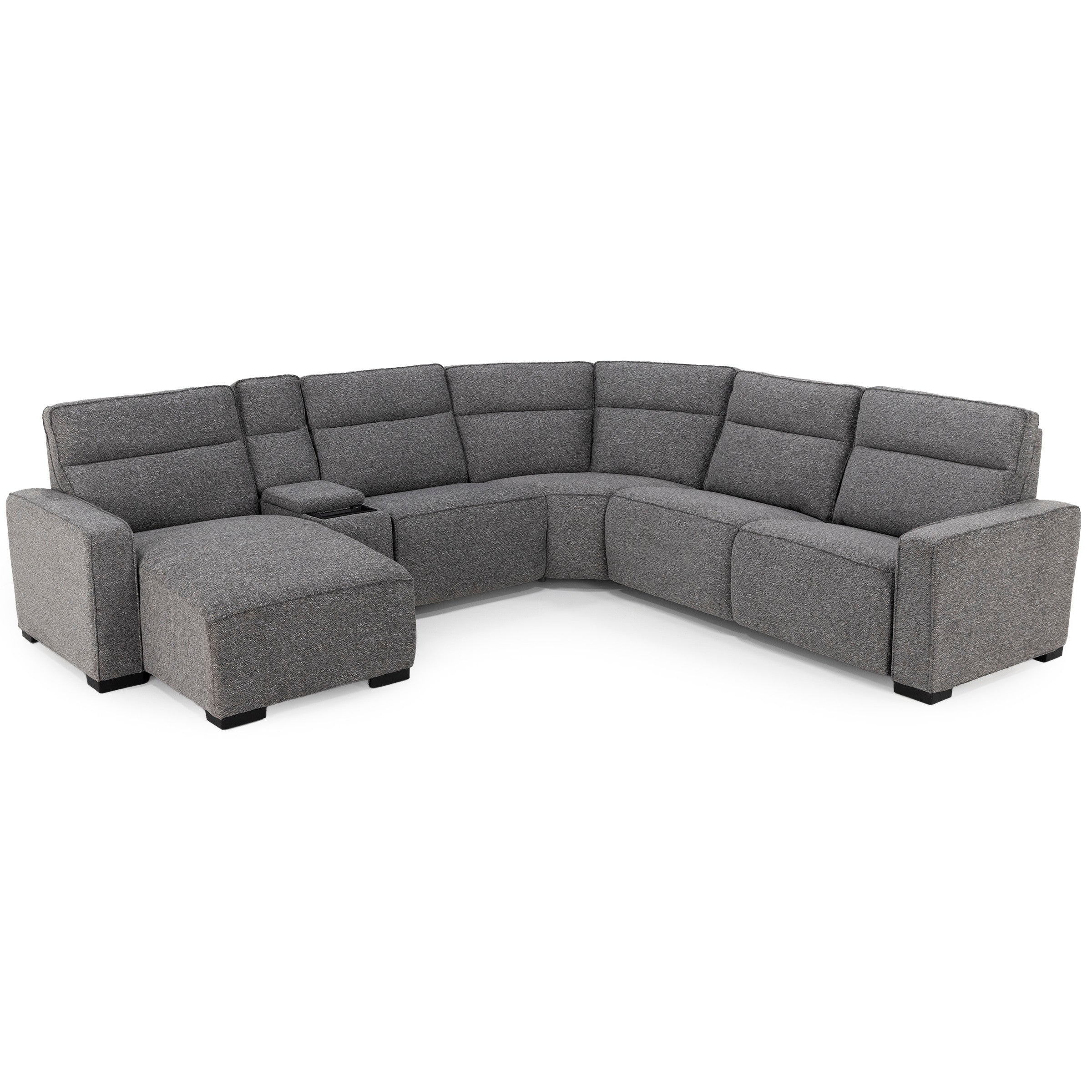 Beckett 6-Pc. Power Headrest Reclining Modular