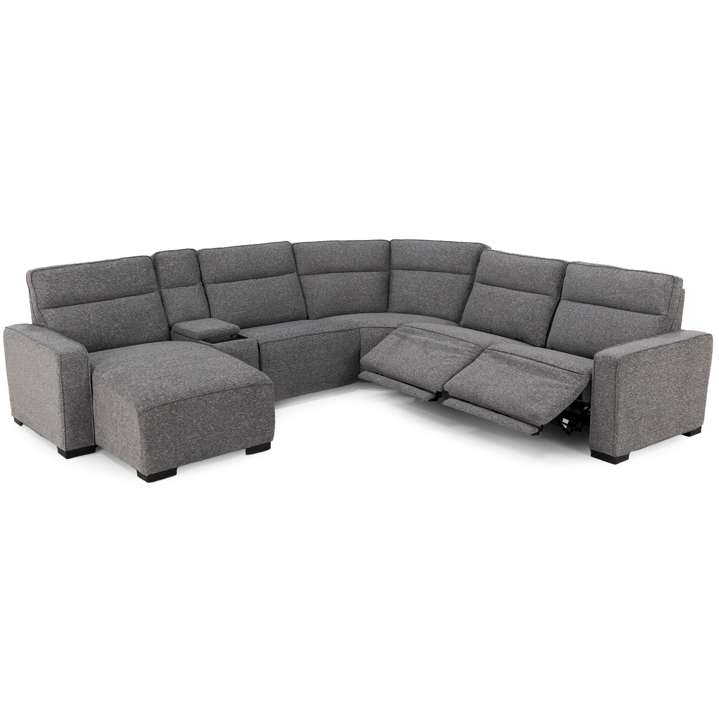 Beckett 6-Pc. Power Headrest Reclining Modular