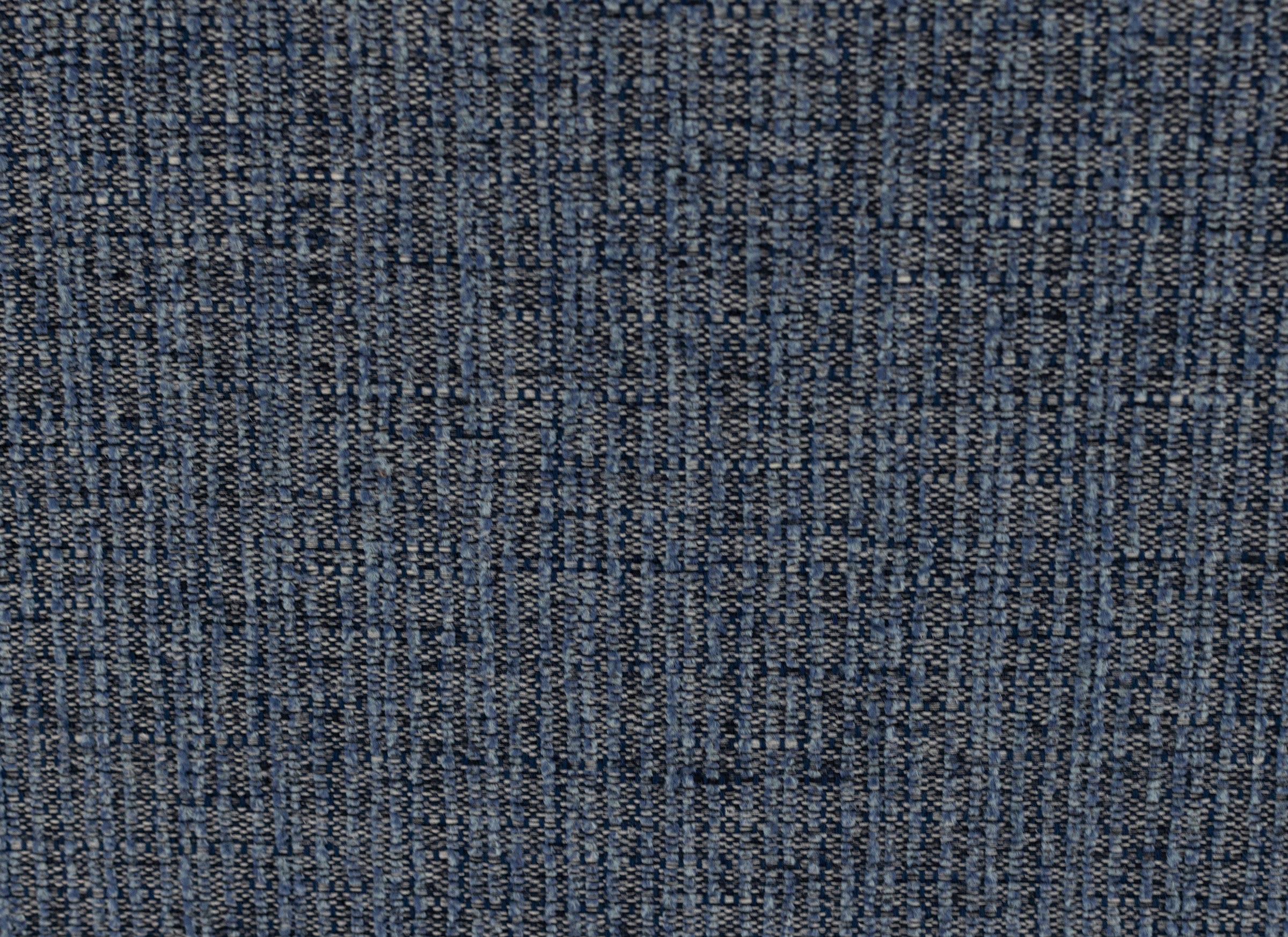Blue textured fabric swatch.