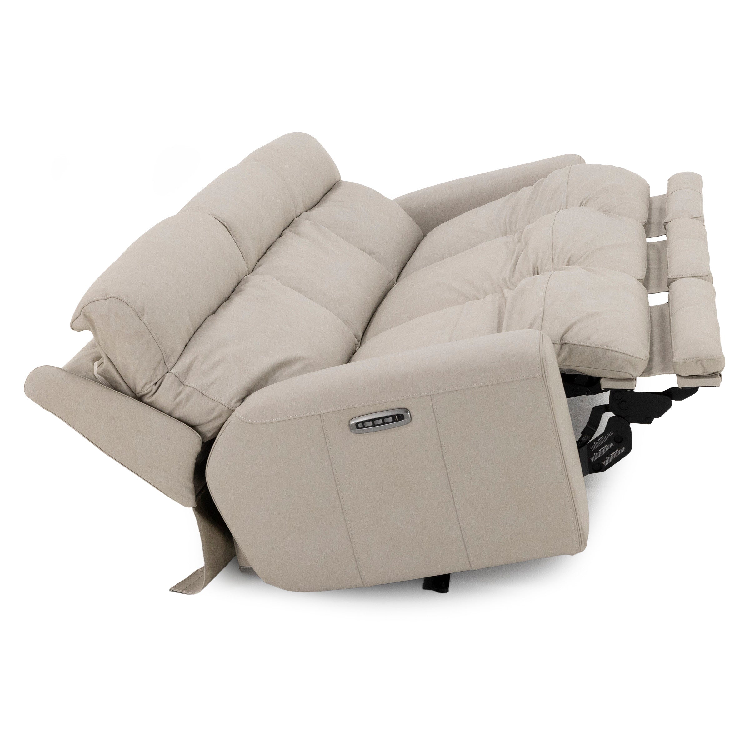Morrow 3-Pc. Leather Fully Loaded Zero Gravity Reclining Sofa